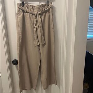 Ann Taylor Factory Light Tan Trousers